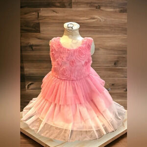 Bonnie‎ Jean 2t ruffle tier dress Easter dress